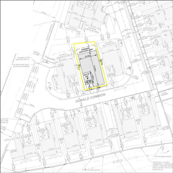 Burleigh Heights site plan detail for Lot 6