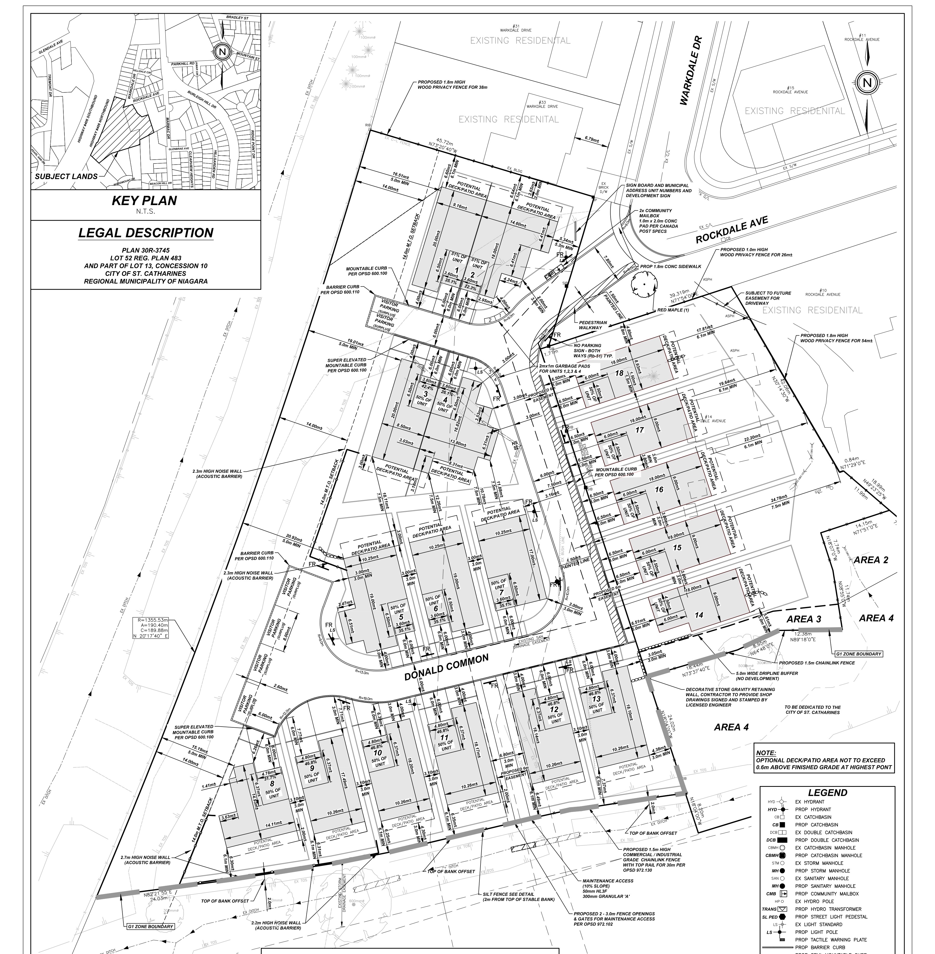 Burleigh Heights site plan for Lot 11